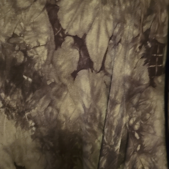 Torrid Super Soft Culotte Jumpsuit Deep Black Tie Dye 4X NWT - Picture 4 of 8